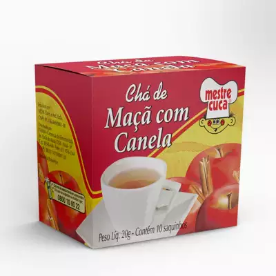 Chá de Maçã com Canela
